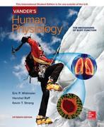 ISE Vanders Human Physiology 9781260085228 Eric Widmaier, Boeken, Verzenden, Gelezen, Eric Widmaier