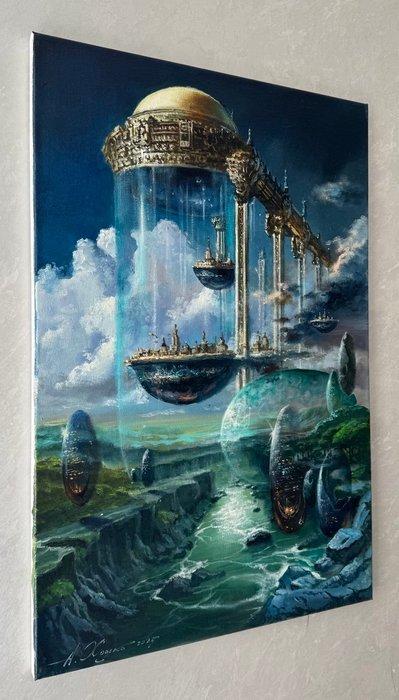 Alexander Khodko (1968) - Above the Edge of Time, Antiek en Kunst, Kunst | Schilderijen | Modern