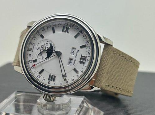 Blancpain - Complete Calendar Leman Moonphase -, Handtassen en Accessoires, Horloges | Heren