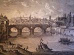 Giuseppe Vasi (1710-1782) - Veduta di Ponte Sisto Tav. 89, Antiek en Kunst