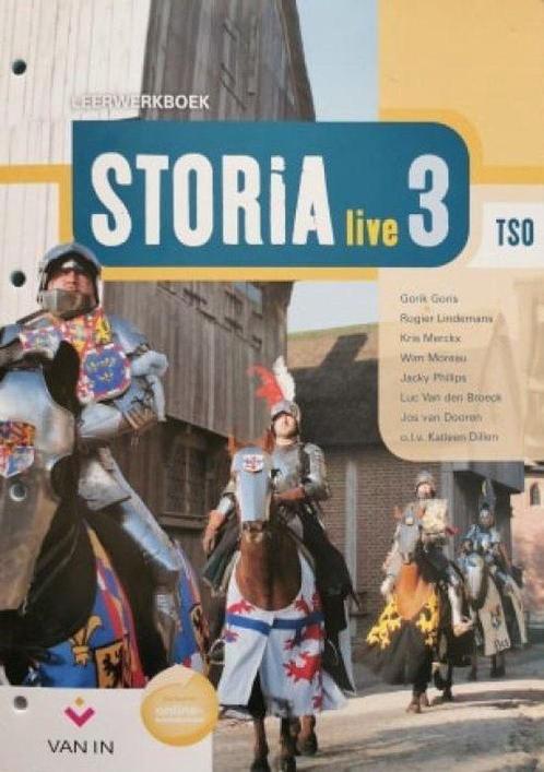Storia LIVE 3 TSO - leerwerkboek 9789030659389, Livres, Livres scolaires, Envoi