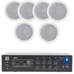 Winkel muziek set met 6 speaker Usb,Sd,Bluetooth,Fm 120 Watt, Audio, Tv en Foto, Professionele apparaten, Nieuw, Audio