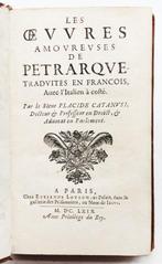 Petrarca - Les Œuvres Amoureuses de Petrarque - 1669, Antiek en Kunst
