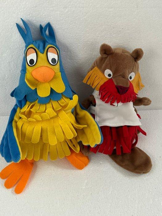 Fabeltjeskrant - Figuur - Hand poppen (8) - testiel, Antiquités & Art, Antiquités | Jouets