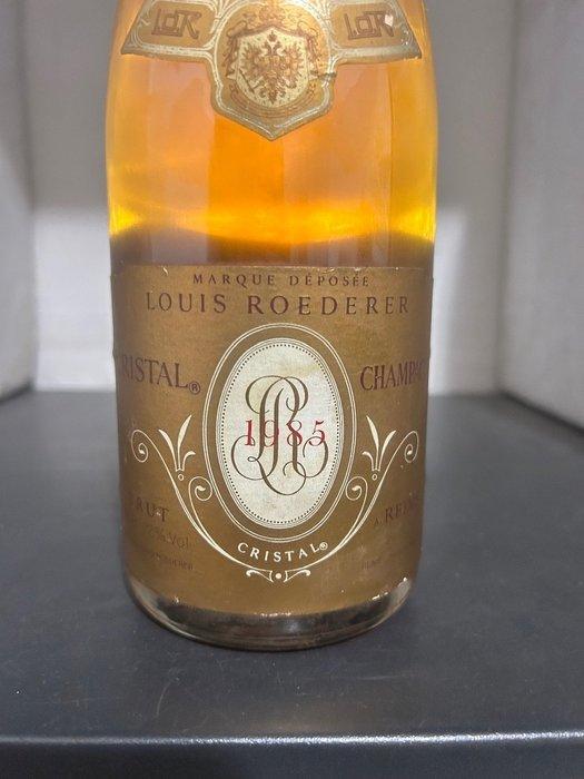 1985 Louis Roederer, Cristal - Champagne Brut - 1 Fles (0,75, Collections, Vins