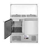 Saladette Met 2 Deuren En Glazen Vitrine 300L, Arktic, 230v/, Elektronische apparatuur, Vriezers en Diepvrieskisten, Ophalen of Verzenden