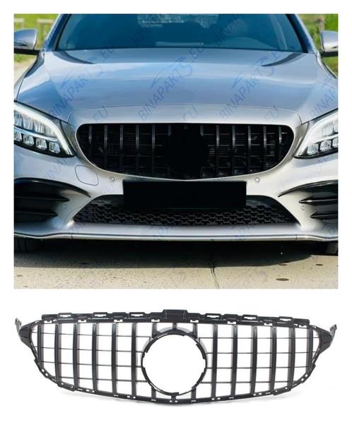 GT Grill Geschikt Voor Mercedes C-Klasse W205 2014-2018, Auto-onderdelen, Overige Auto-onderdelen, Nieuw, Mercedes-Benz, Ophalen of Verzenden