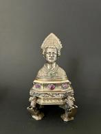 Reliekhouder - Zilver - 1850-1900 - Zilveren relikwiek uit, Antiek en Kunst