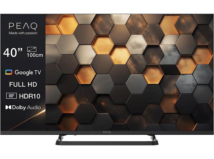 Peaq -  Tv Google 40 40gf-5025c - Zwart, Audio, Tv en Foto, Televisies, 100 cm of meer, 100 cm of meer, Nieuw, Overige merken