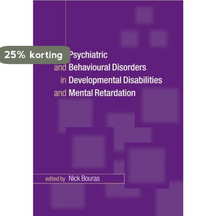Psychiatric and Behavioural Disorders in Developmental, Livres, Langue | Anglais, Envoi