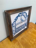 Antiek Tegel - Antiek - 1850-1900 - Delfts Blauw