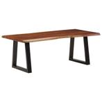 vidaXL Salontafel 110x55x40 cm massief acaciahout, Huis en Inrichting, Tafels | Salontafels, Verzenden, Nieuw