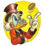 Joan Vizcarra - $crooge McDuck with his Lucky Coin - A.P., Boeken, Nieuw