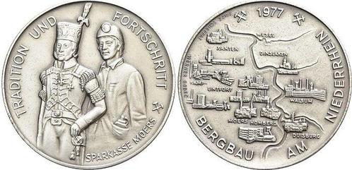 Ar-medaille 1977 Ausbeute Jahresmedaille der Grafschafter..., Postzegels en Munten, Penningen en Medailles, Verzenden