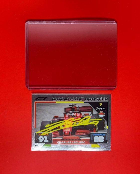 Topps - Charles Leclerc Grand Prix Booster - Autographed, Verzamelen, Automerken, Motoren en Formule 1