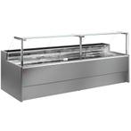 Geventileerde gekoelde vitrinetoonbank- met recht frontglas, Zakelijke goederen, Verzenden, Nieuw in verpakking, Koelen en Vriezen