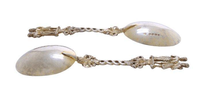 Edward Pairpoint, London - Cuillère (2) - Argent 925 -, Antiek en Kunst, Antiek | Zilver en Goud