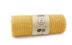 Sizo net jute yellow oker mosterd geel stiff 5 m x 30 cm, Nieuw