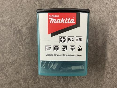 Veiling - 10x Makita B-24620 25-pack schroefbit PZ3x25 mm, Doe-het-zelf en Bouw, Gereedschap | Machine-onderdelen en Toebehoren