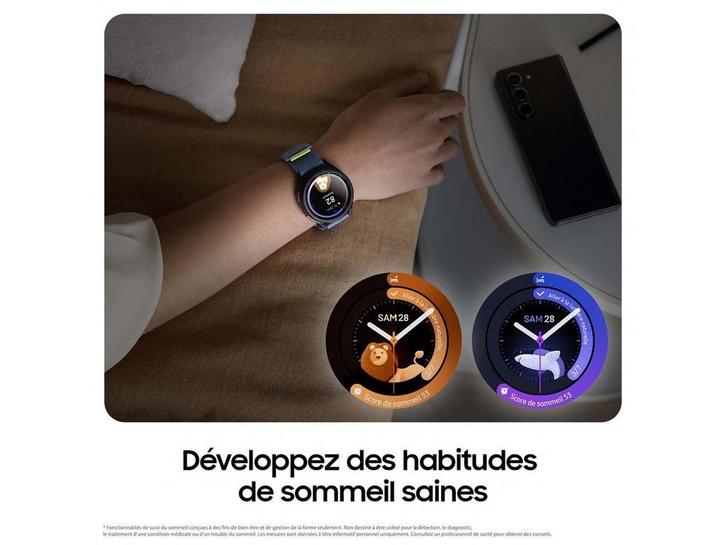 Samsung Galaxy Watch6 Classic - Smartwatch - Gezondheids- en, Handtassen en Accessoires, Smartwatches, Zo goed als nieuw, Verzenden