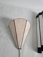 Wandlamp - Tiffany-stijl wandlamp - Messing, Glas, Antiek en Kunst