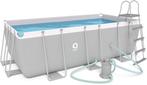 Zwembad tuin - Avenli - 400x207x122cm met zandfilterpomp...