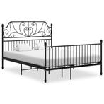 vidaXL Bedframe metaal zwart 160x200 cm, Huis en Inrichting, Slaapkamer | Bedden, Verzenden, Nieuw