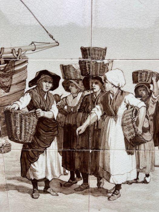 Tegel - De Distel - 1910-1920, Antiek en Kunst, Kunst | Designobjecten