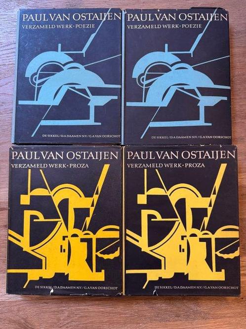 Paul van Ostaijen - Verzameld werk: Poëzie (2 dln.) en Proza, Antiek en Kunst, Antiek | Boeken en Manuscripten