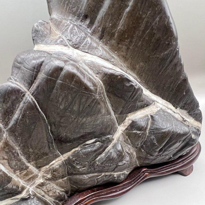 Pierre de visualisation Suiseki de paysage naturel avec, Antiquités & Art, Antiquités | Autres Antiquités