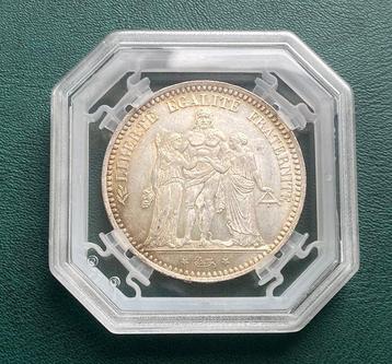 France. IIIe République (1870-1940). 5 Francs 1873-A Hercule