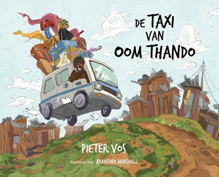 De taxi van Oom Thando 9789083303475 Pieter Vos, Boeken, Overige Boeken, Zo goed als nieuw, Verzenden