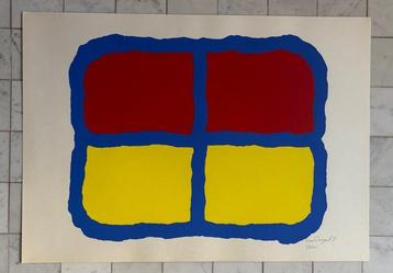 Bram Bogart (1921-2012) - Compositie beschikbaar voor biedingen