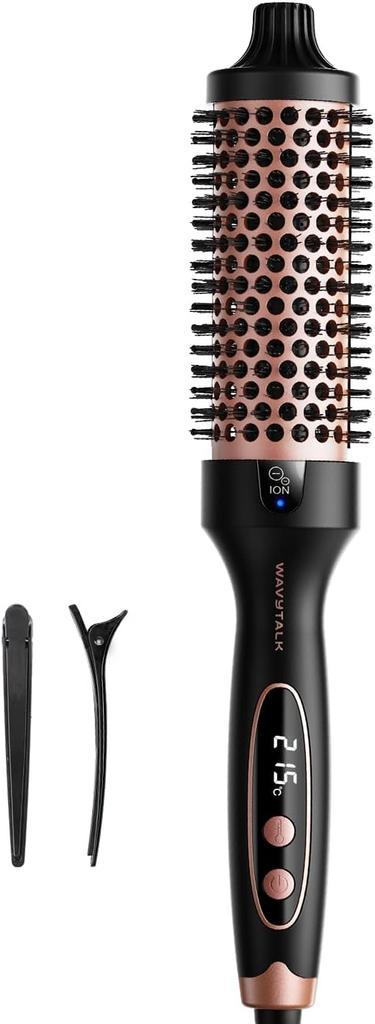 Thermal Brush - Blowout Brush - Krultang - Rosegoud - Wavyta, Handtassen en Accessoires, Uiterlijk | Haarverzorging, Nieuw, Verzenden