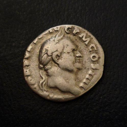 Romeinse Rijk. Vespasian (69-79 n.Chr.). Denarius AVGVR TRI, Postzegels en Munten, Munten | Europa | Niet-Euromunten