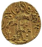 Kushanrijk. Shaka (AD 325 - 345). Gold Dinar 320 A.D., Postzegels en Munten