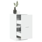 vidaXL Apothekerskast 40x41x77,5 cm bewerkt hout wit, Huis en Inrichting, Verzenden, Nieuw