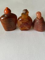 Snuiftabak-fles (3) - Agaat