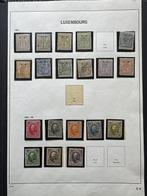 Luxemburg 1875/1946 - Luxemburg Collectie Einde van de, Gestempeld