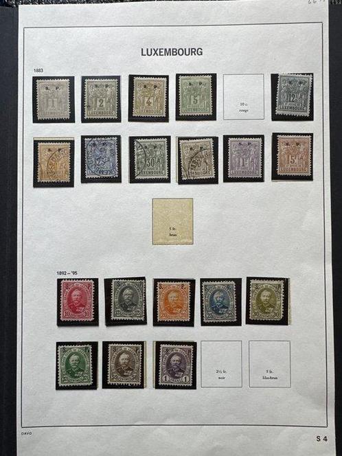 Luxemburg 1875/1946 - Luxemburg Collectie Einde van de, Postzegels en Munten, Postzegels | Amerika