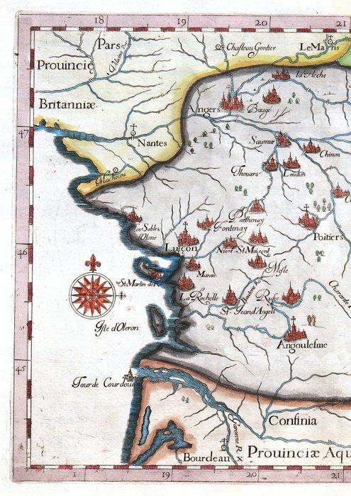 Frankrijk - Toeren, Centrum Val de Loire, Pays de la Loire;, Boeken, Atlassen en Landkaarten