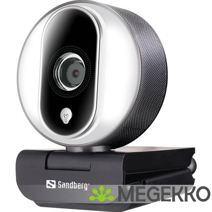 Sandberg Streamer USB Webcam Pro, Computers en Software, Webcams, Nieuw, Verzenden