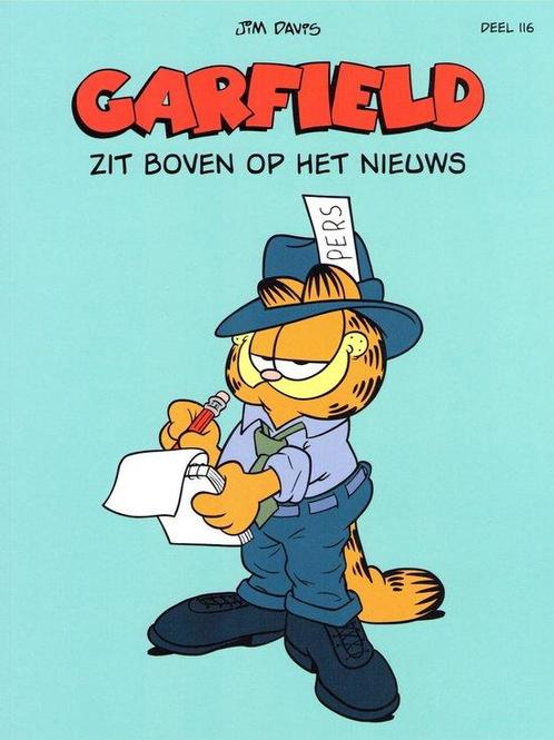Garfield zit boven op het nieuws / Garfield / 116 Pellaprat, Boeken, Overige Boeken, Gelezen, Verzenden
