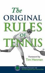 Original Rules: The original rules of tennis by Bodleian, Verzenden