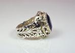 Zonder Minimumprijs - Ring Zilver Saffier, Handtassen en Accessoires, Ringen, Nieuw