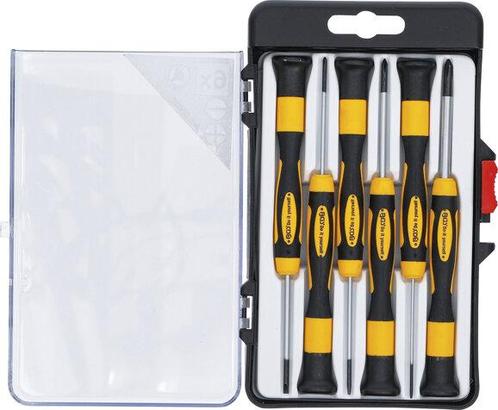 Micro schroevendraaierset 6-dlg, Auto diversen, Autogereedschap, Verzenden