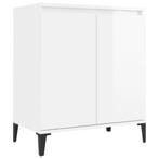 Industrieel Dressoir Wit 60x35x70cm | Tweede Kansje, Huis en Inrichting, Kasten | Dressoirs, IndustriÃ«le stijl, Verzenden, Nieuw
