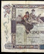 France. - 5000 Francs 05-01-1918 - Type Flameng - Fayette