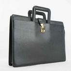 Lancel - Lancel Vintage Leather Structured Briefcase - Sac à, Nieuw