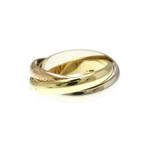 Cartier - Bague - 18 carats Or jaune, Or blanc, Or rose